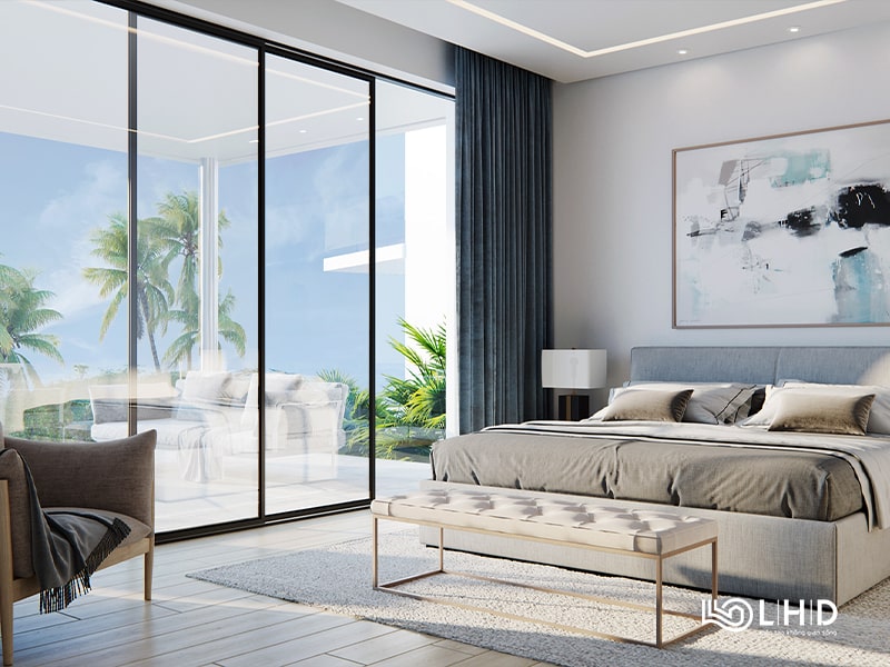 cửa nhôm slim lùa 3 cánh