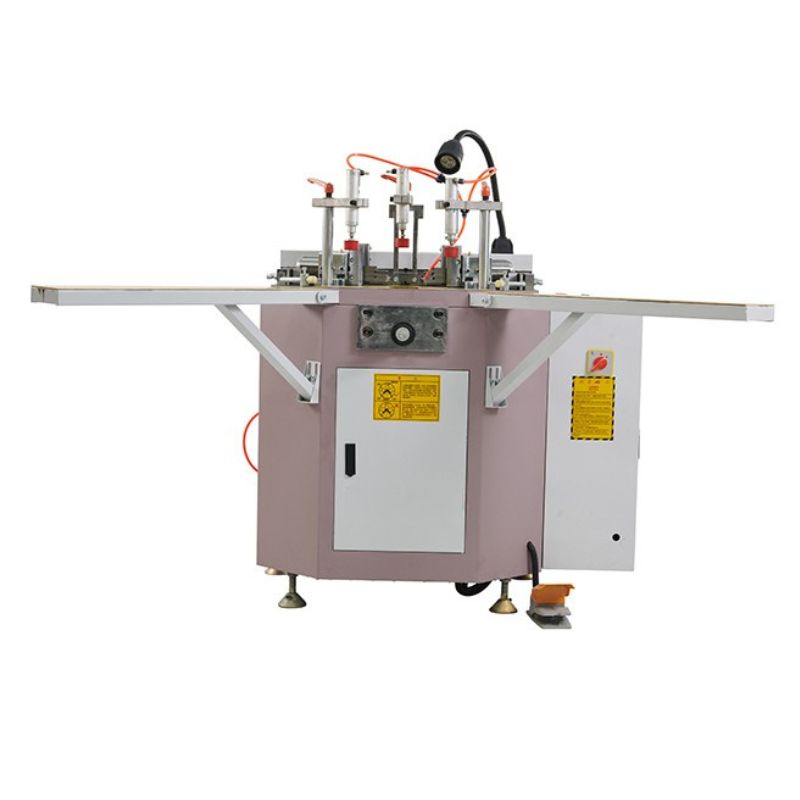 Hình ảnh máy ép góc cửa nhôm xingfa