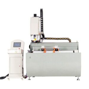 Hình ảnh máy phay khoá cửa nhôm CNC